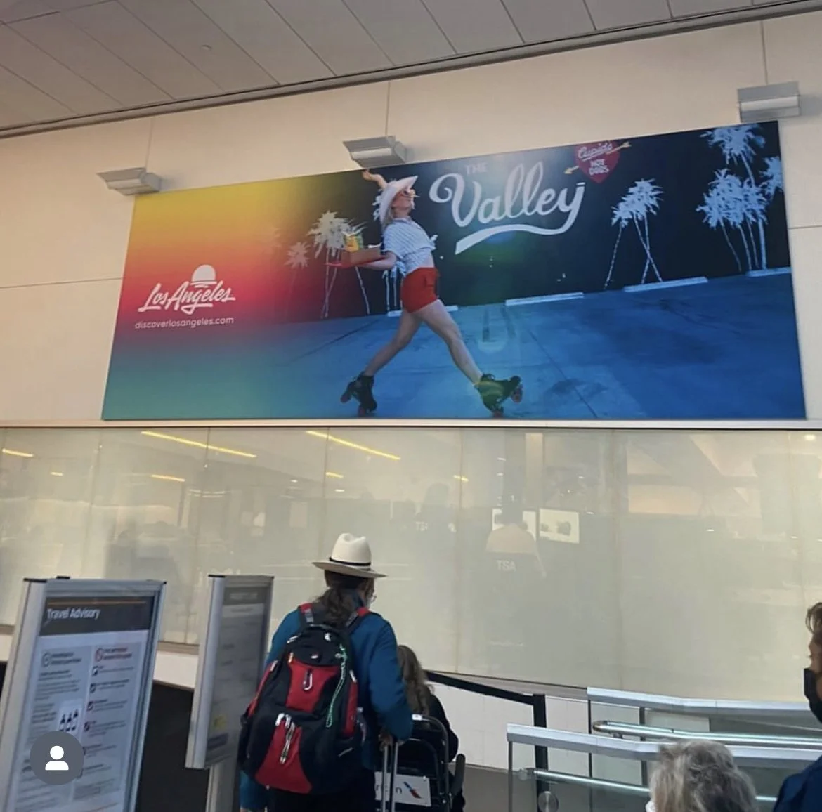 Cupid's Hot Dogs LAX billboard 3