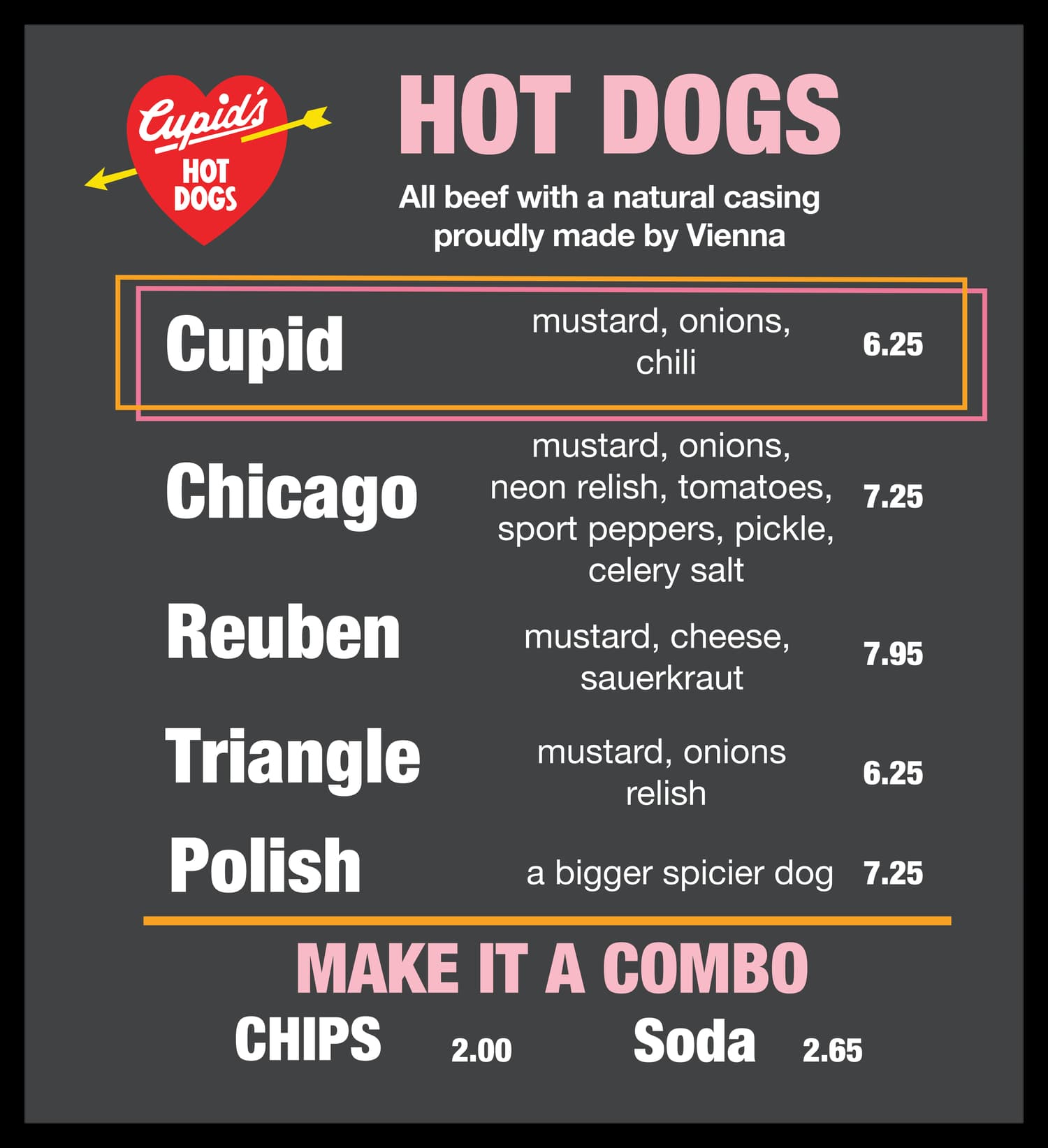 Simi Valley hot dogs and combos